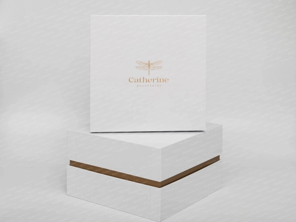 Подарочная упаковка ч/б Catherine (17,5*10*17,5)