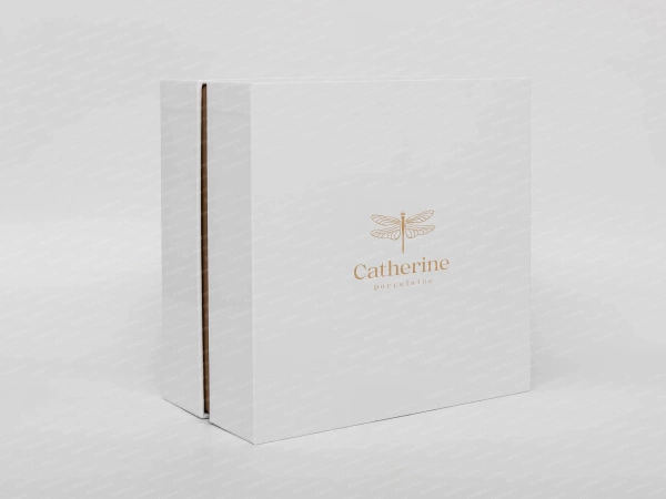 Подарочная упаковка ч/б Catherine (17,5*10*17,5)