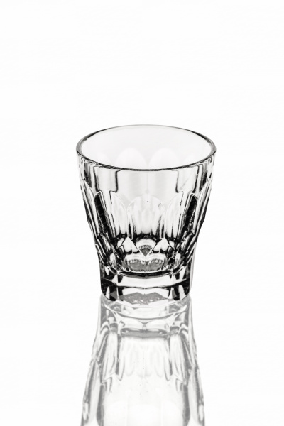 Стакан"Ноготок" пр рис h-55 d-50 v-40 ml, Бесцветный