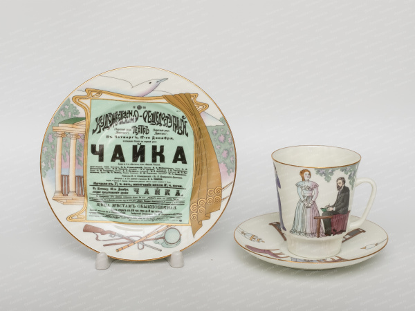 Комплект кофейный форма. Майская рисунок. Балет Чайка
