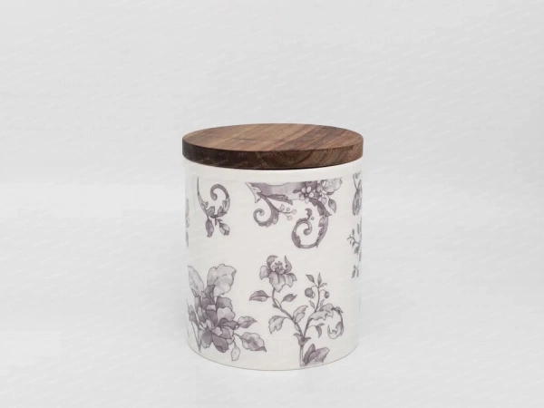 Банка форма. Стандартная средняя рисунок. Monplesir Violet
