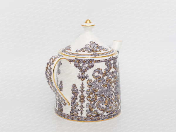 Сервиз чайный на 4 персоны (10 предметов), форма Идиллия, рисунок Барокко