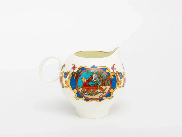 Сливочник, форма Яблочко, рисунок Сказки Билибина